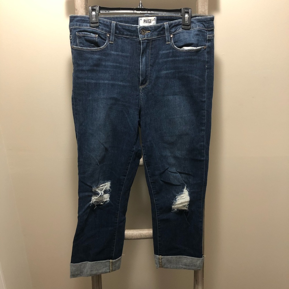 Paige Jacqueline Straight Jeans